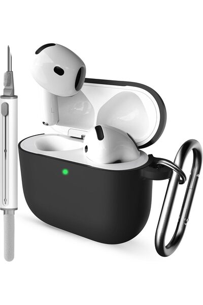 Generic GBUFIYSN for AirPods 4th Generation Case Cover with Cleaner Kit,Soft ...
