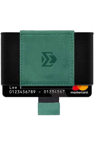 GENERAL Elastic Wallet - Small Minimalists Slim Front Pocket Holder for Men &...