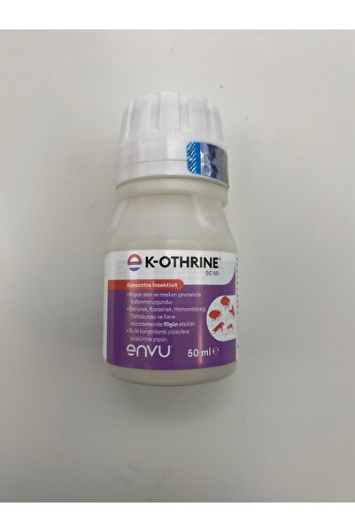 Bayer K-Othrine SC50 50 ml Kokusuz Yürüyen ve Uçan Haşere İlacı - Ev, Balkon ve Bahçe İçin Kalıcı Koruma Süspansiyon Konsantre