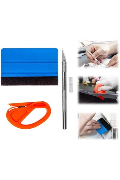 Generic Professional Installation Tool Kit for Wallpaper, Window Film Tint, V...