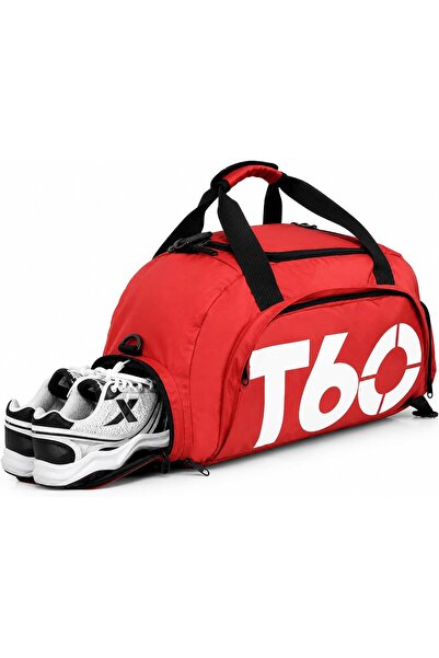 Generic Sports Bag with Shoe Compartment, Waterproof Pocket for Wet Towels, C...