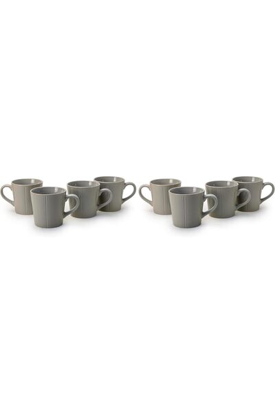 Generic Cuisine Art Stoneware ZOE 4PCS Mug Set | 385 ML Beige Coffee Mug Set ...