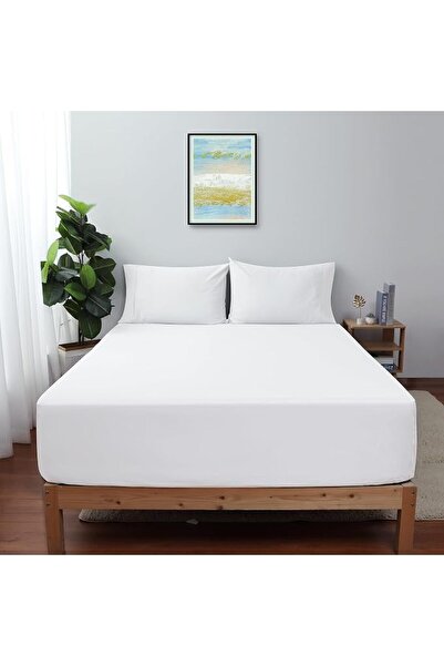 Shunjie.Home 100% Egyptian Cotton 1 Fitted Sheet Only, 600 Thread Count King ...