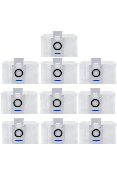Generic 10 عبوات من أكياس فلتر المكنسة الكهربائية البديلة المتوافقة مع ECOVAC...