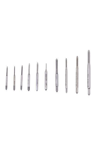 Generic 10pcs Metric Tap Set High Speed Steel HSS Tap Drill Tap and Dies Set ...