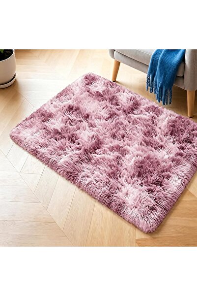 Generic Area Rug Small Tie-Dyed Plush Fuzzy Rug for Living Room, Ultra Soft F...