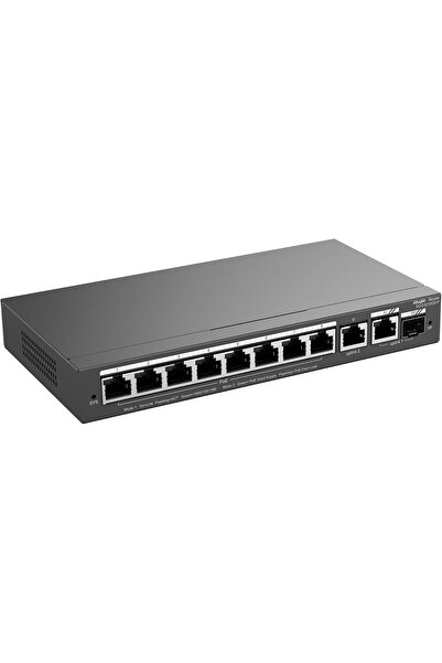 Generic ريي - محول شبكة ذكي بـ 10 منافذ جيجابت PoE طراز RG-ES210GS-P