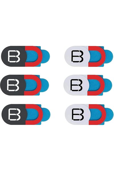 GENERAL أغطية كاميرا ويب لابتوب وآيباد 6 قطع رفيعة للخصوصية | 6-Pack Ultra-Sl...