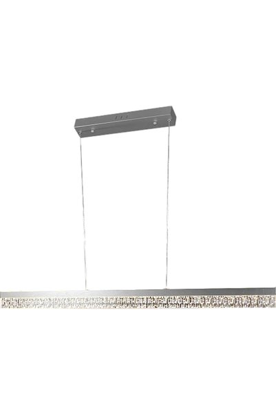 Generic Brand ثريا مودرن فضي LED 55 واط 120 سم HA/E6650L/1200SL+3CO