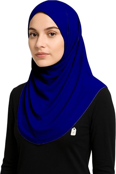 Generic وشاح حجاب ناعم قابل للتمدد - خفيف الوزن وقابل للتنفس وأنيق - غطاء رأس...