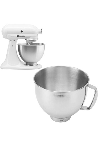 Generic Stainless Steel Mixer Bowl for KitchenAid Cassic 4.5Q & 5QT Series St...