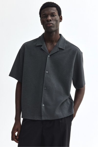 H&M Erkek Yaka Gömlek Relaxed Fit
