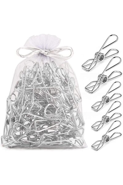 Generic Clothespins Clips Pack of 40 Long-Lasting Strong-Grip Multi-Purpose M...