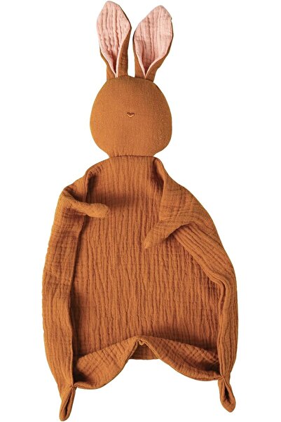 Generic Bunny Lovey Blanket for Boys and Girls, Cotton Muslin Security Blanke...