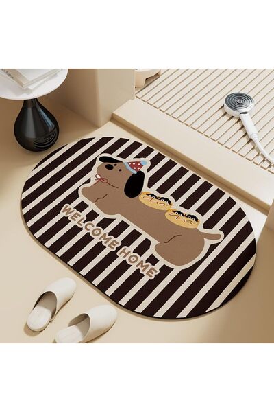 Generic Indoor Door Mat, Non-Slip Washable Entryway with Rubber Backing, Low ...