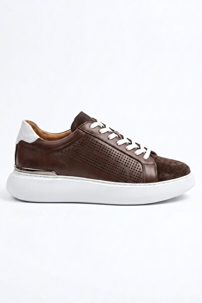 Ahmed Hamdi Bey Rosco brown men's leather shoes