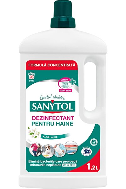 OEM Dezinfectant pentru haine cu Flori Albe, 1,2 l