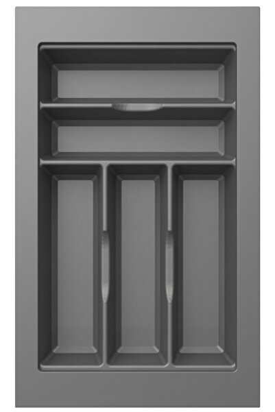 GörSeç 31*49 cm Elit Modern Gri Mutfak Düzenleyici (25*40) a kadar kesebilirsiniz. Çekmece İçi Organizer Dolap Içi Organizer Çekmece İçi Kaşıklık Kepçelik Düzenleyici
