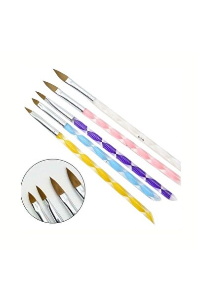 OEM Σετ 5 Πινέλα νυχιών Nail Art