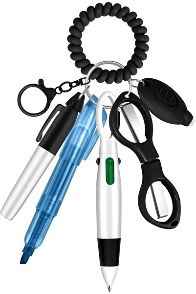 Generic 2 Pcs Nurse Pen Set Badge Reel Holder Accessories Clip - Retractable ...
