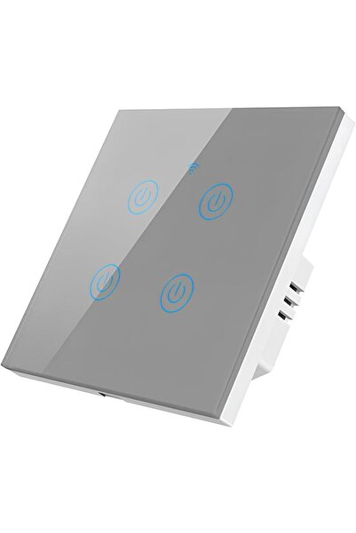 Generic WiFi Smart Wall Light Switch,Compatible with Google Home & Alexa, Tou...