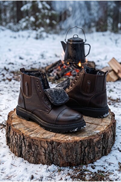 Daxtors Marko Unisex Cold-Proof Winter Boots with Complete Thermal Fur Lining