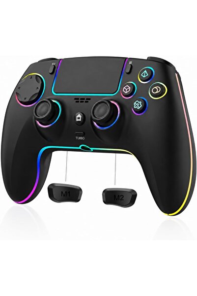 Generic وحدة تحكم لاسلكية متوافقة مع PS-5/Pro/PC/MAC/iOS/Android10/Steam Deck...