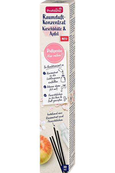 OEM Rezervă bețișoare parfum de cameră concentrat floare de cireș și măr, 30 ml