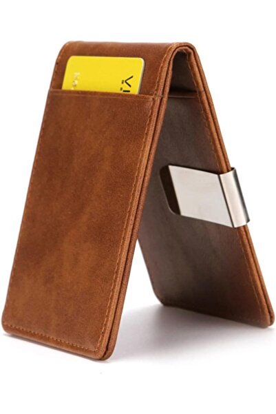 Generic Money Clip Wallet Convenient Money Clip Men's Pu Wallet Stainless Ste...