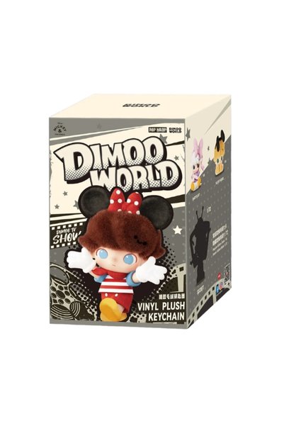Generic Brand DIMOO World × Disney Series Vinyl Plush Keychain Random Box – R...
