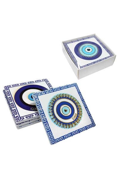 OEM Σετ σουβέρ Greece 4τμχ - Coaster set 4pcs