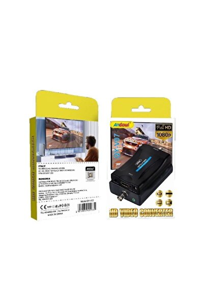 OEM Andowl Μετατροπέας HDMI female σε BNC female QY-V07 - HDMI to BNC Video C...