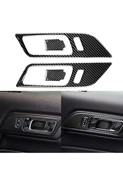Generic Real Premium Carbon Fiber Compatible with Ford Mustang GT 2015-2023 2...