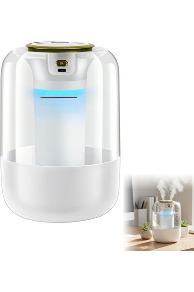 Generic Humidifier for Bedroom, 2.2L Humidifier with Double Nozzle, Silent Co...