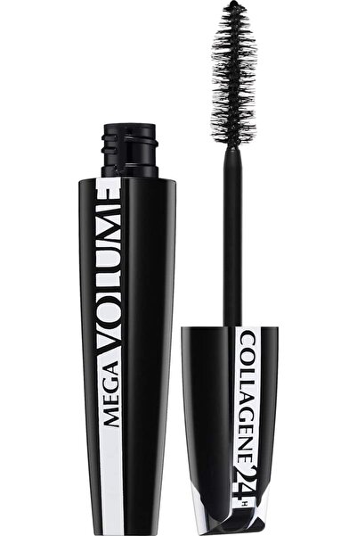 OEM Μάσκαρα Μέγα Όγκος Κολλαγόνο 24ωρη Μαύρη, 9 ml