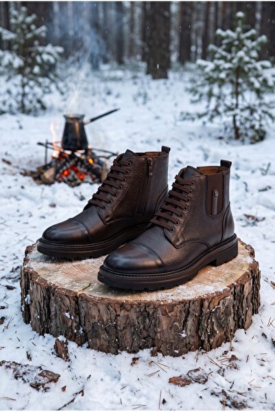 Daxtors Vasko Men's Cold-Proof Warm Lined Winter Boots