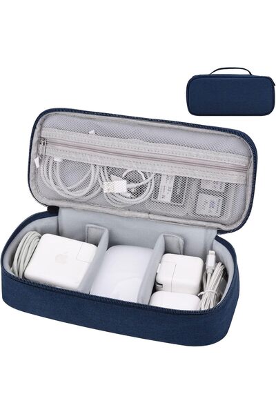 Generic Portable Cable Electronic Accessories Storage Bag,Travel Gadgets Stor...