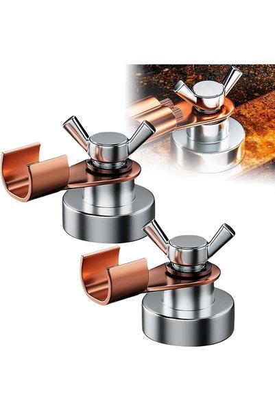 Generic Ground Clamp, Heavy Duty Welding Magnetic Ground Clamp Set, Strong Ma...