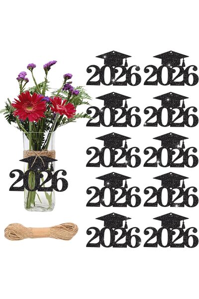 Generic 24 PCS 2026 Graduation Decorations Ornament Class of 2026 Graduation ...