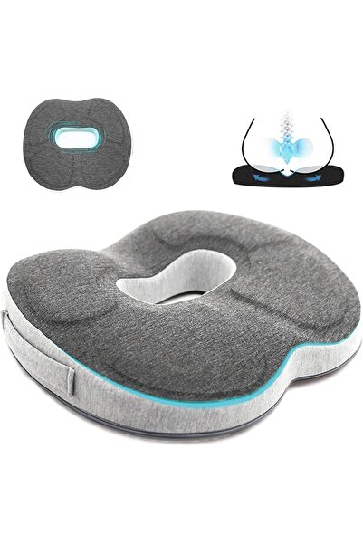 Generic Orthopedic Donut Seat Cushion, Memory Foam Seat Cushion for Coccyx Pa...