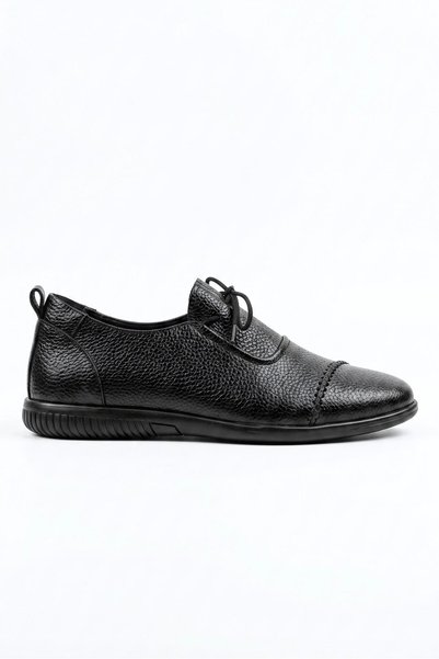 Ahmed Hamdi Bey Ruben Black Men's Leather Shoes