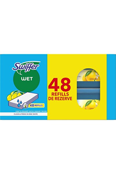 OEM Swiffer lavete umede 48 bucăți, 48 bucăți