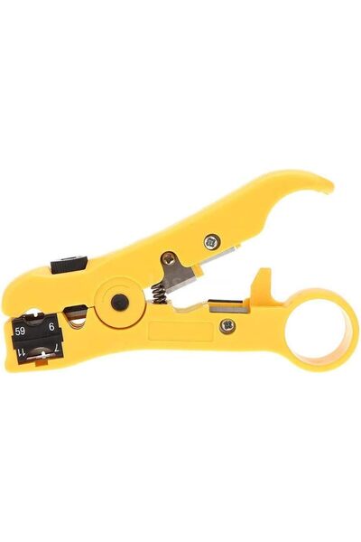 Generic Universal Cable Wire Jacket Stripper Cable Cutter Stripping Scissors ...