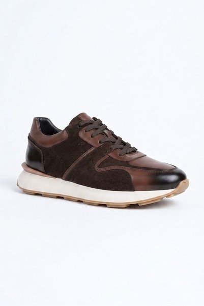 Ahmed Hamdi Bey Drift Brown Men's Leather Shoes