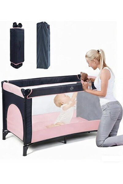 Generic Portable Baby Playpen/Baby Bed - Foldable Infant Play Yard, Breathabl...