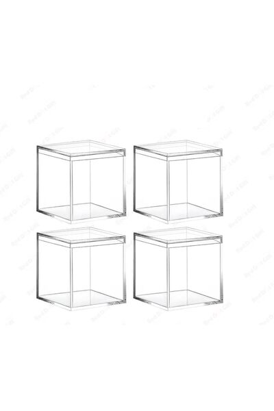 Generic هدية ريد دوت ®   12 قطعة (4.5×4.5×4.5 سم) مكعبات أكريليك مربعة، صنادي...