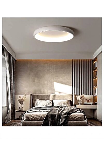 Dekoratif Oval Davul Plafonyer Avize 30 CM