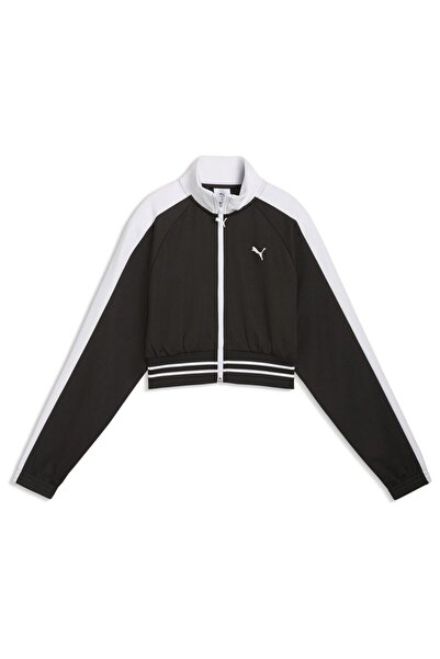 Puma T7 Πικέ Χαλαρό Κοντό Αθλητικό Μπουφάν S
