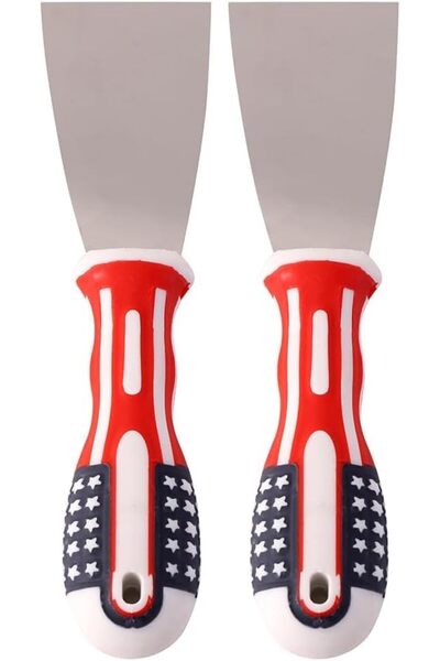 Generic Putty Knife American Flag Color -4inch- Anti-Bending Corrosion Resist...