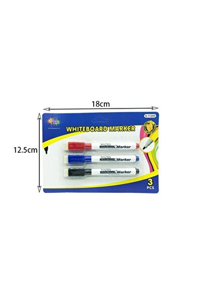 OEM Μαρκαδόροι για πίνακα 3τμχ - Whiteboard marker 3pcs
